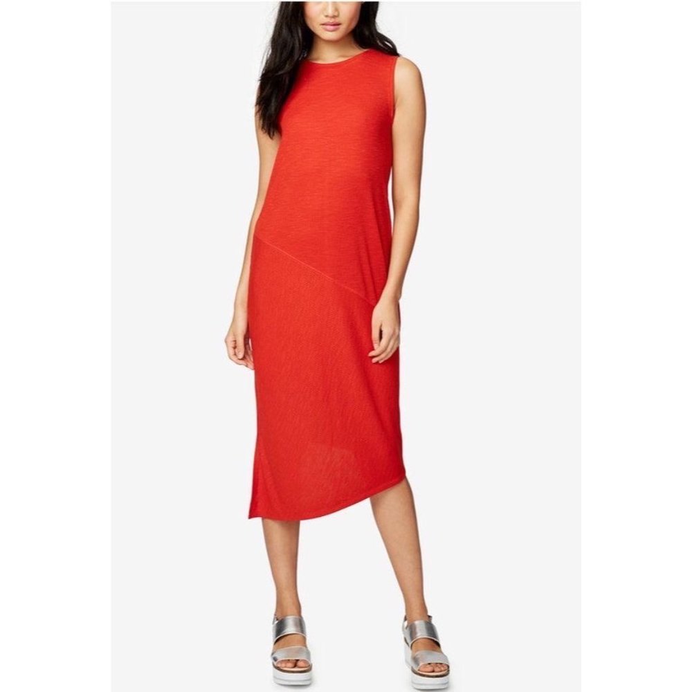 RACHEL RACHEL ROY | RIBBED MIDI T-SHIRT DRESS